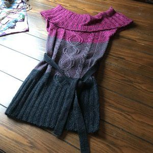 Cowl Neck Sweater Top